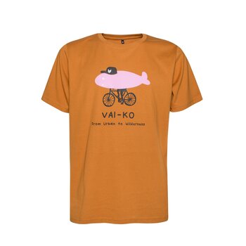 VAI-KØ Fillarifisu T-shirt, Caramel Brown